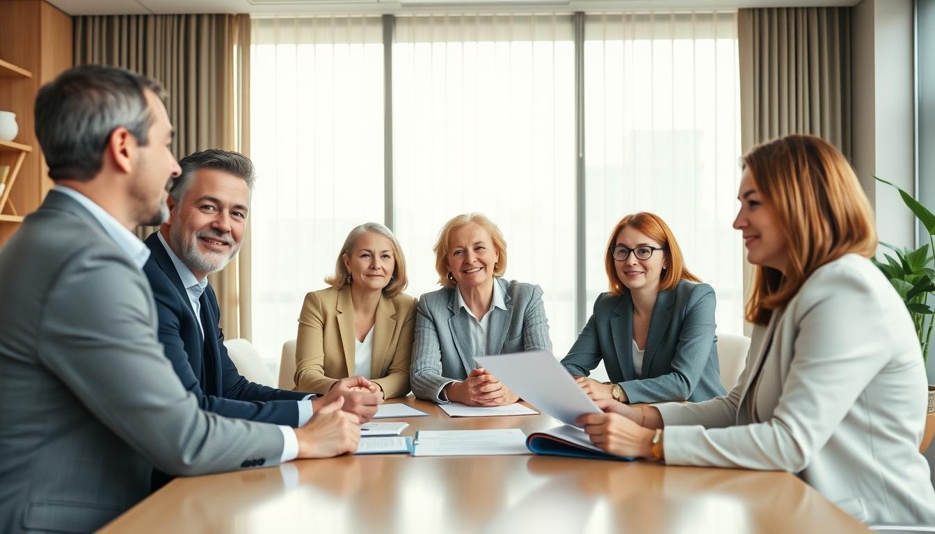 Property transfer support and coordination